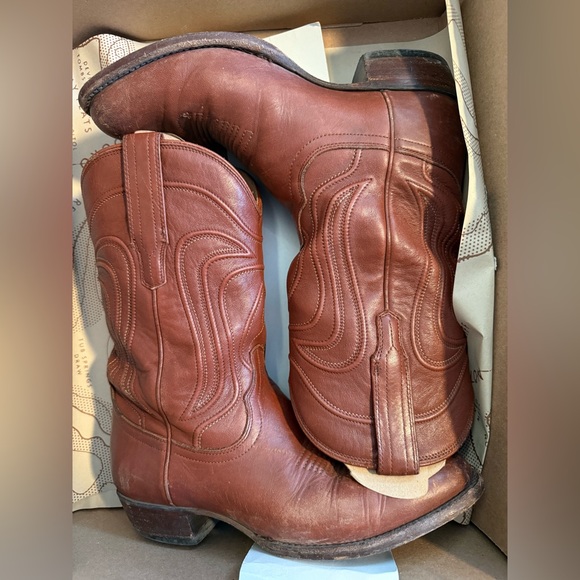 Tecovas Other - Tecovas The Cartwright Men’s Bourbon Calfskin Western Boots, Size 8.5D